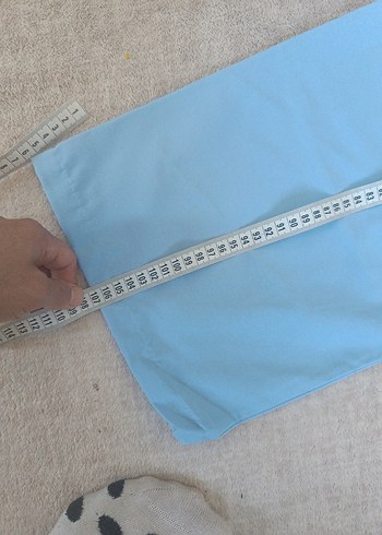 Mavi Erkek Düğmeli Uzun Kollu Pijama Takımı - Görsel 5