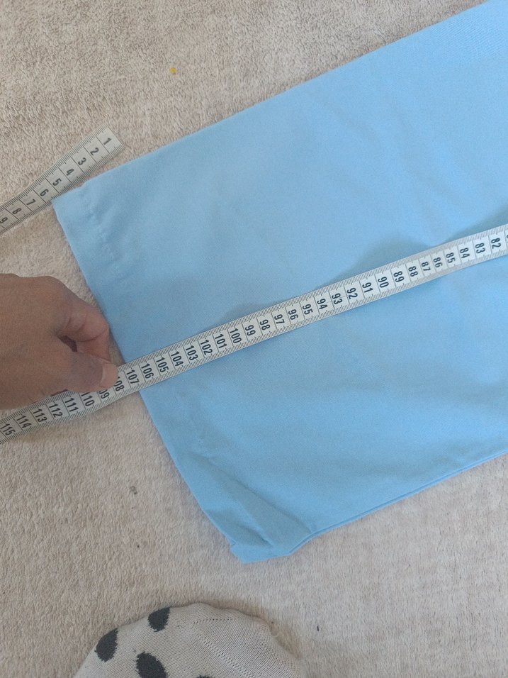 Mavi Erkek Düğmeli Uzun Kollu Pijama Takımı - Görsel 5