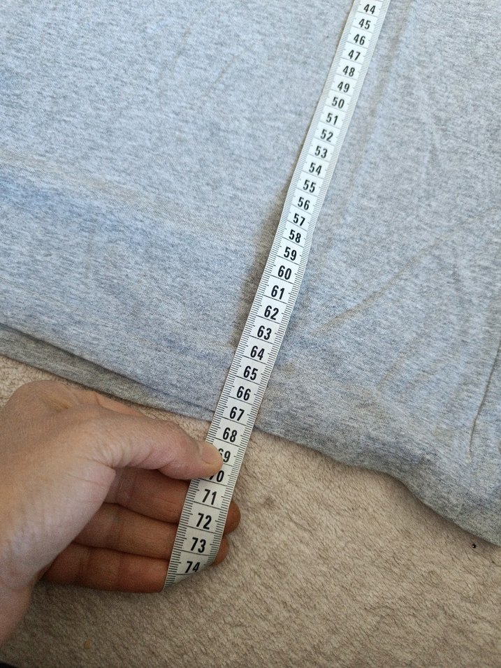 Gri Baskılı Hamile Tişörtü, Kısa Kollu - Görsel 2