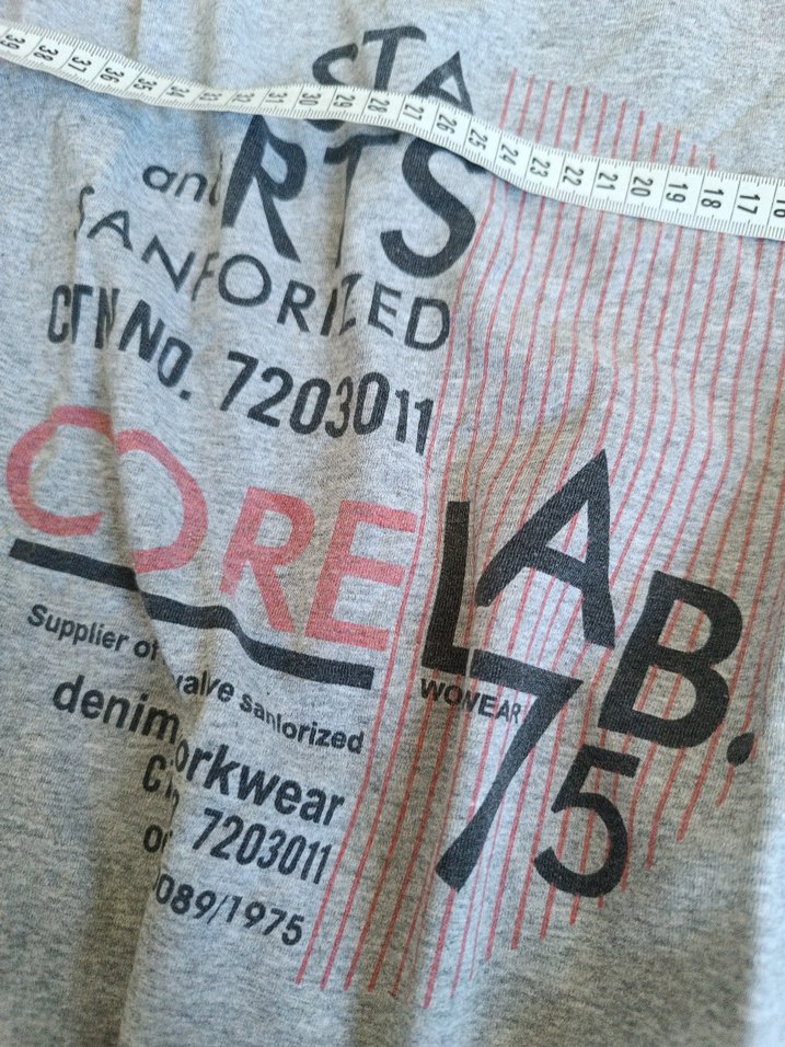 Gri Baskılı Hamile Tişörtü, Kısa Kollu - Görsel 4