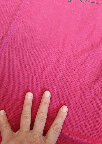 Pembe Kısa Kollu Hamile Tişört - Görsel 6