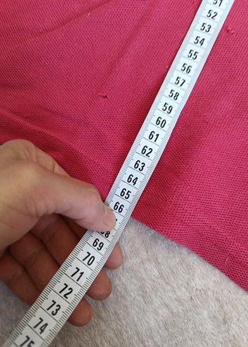 Pembe Kısa Kollu Hamile Tişört - Görsel 2