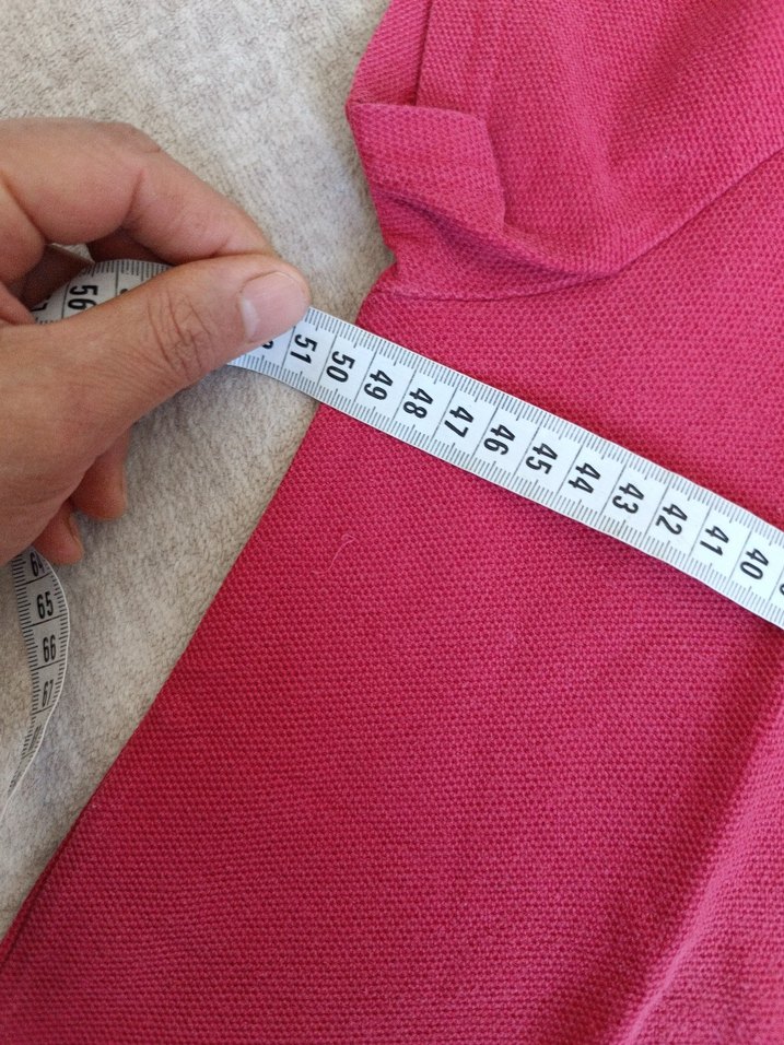 Pembe Kısa Kollu Hamile Tişört - Görsel 3