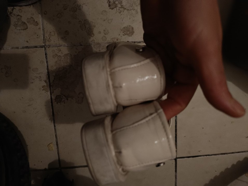 Kız Çocuk Beyaz Tokalı Loafer Ayakkabı - Görsel 5