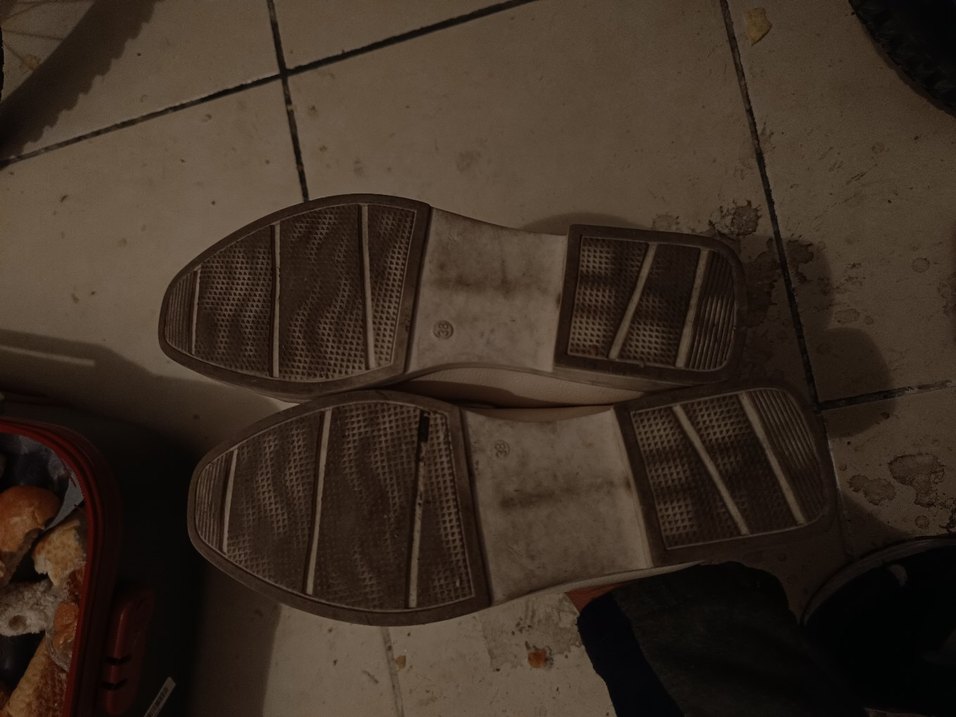 Kız Çocuk Beyaz Tokalı Loafer Ayakkabı - Görsel 3