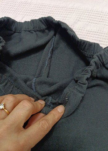 Kız Çocuk Siyah Streç Tayt - Görsel 2