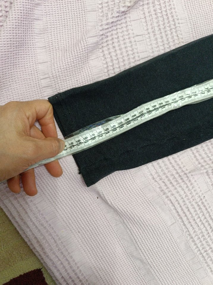 Kız Çocuk Siyah Streç Tayt - Görsel 3