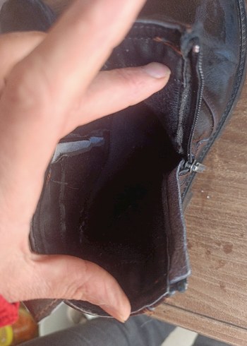 Kahverengi Deri Tokalı Erkek Bot - Görsel 5