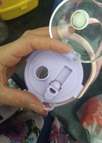 Pembe Ayıcık Tasarımlı Çocuk Matara - Görsel 4