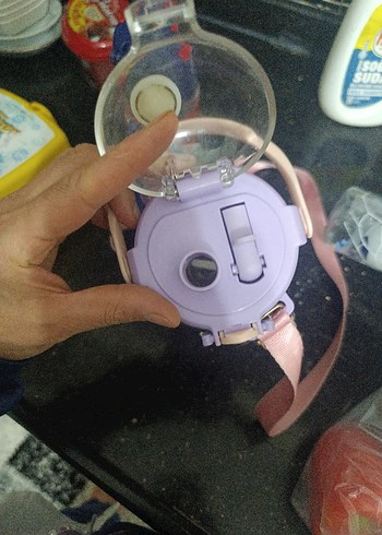 Pembe Ayıcık Tasarımlı Çocuk Matara - Görsel 2