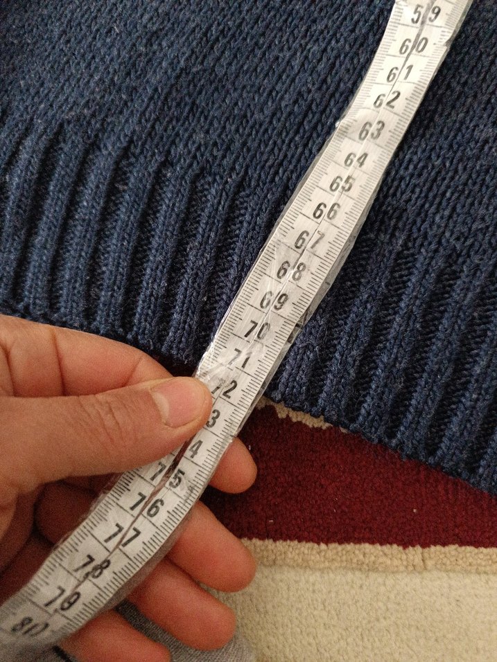 Bohem Gri Örgü Kadın Kazak - Görsel 2