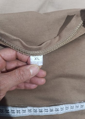 Gri Kadın Midi Sweatshirt Uzun Kollu - Görsel 5