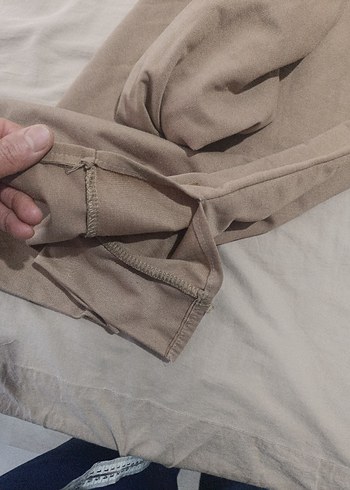 Gri Kadın Midi Sweatshirt Uzun Kollu - Görsel 3