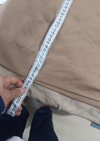 Gri Kadın Midi Sweatshirt Uzun Kollu - Görsel 2