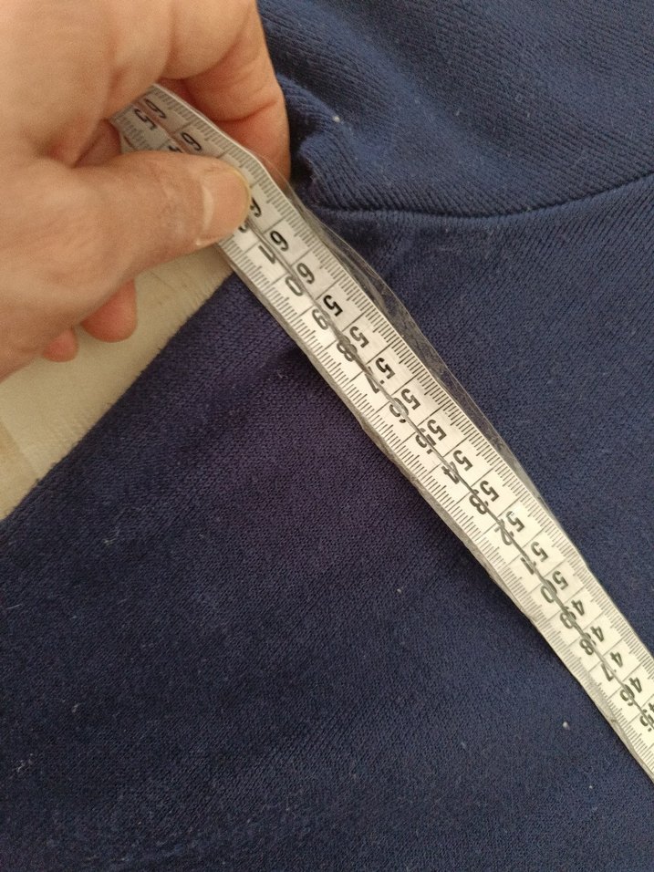 Lacivert Kapüşonlu Rahat Kadın Ceket - Görsel 3