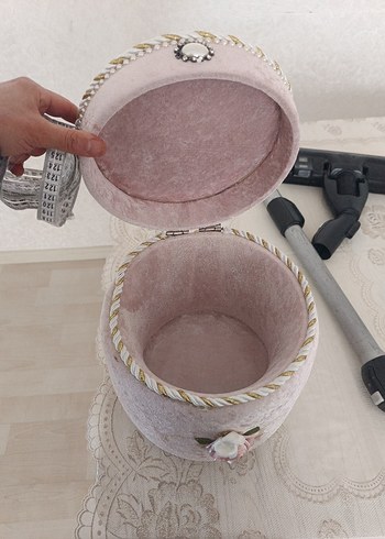 İşlemeli Pembe Bebek Çantası - Görsel 2