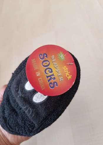 Nakışlı Siyah Erkek Çorabı - Görsel 3