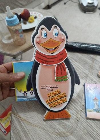 Renkli Çocuk Yapbozları - Penguen ve Kedi - Görsel 4