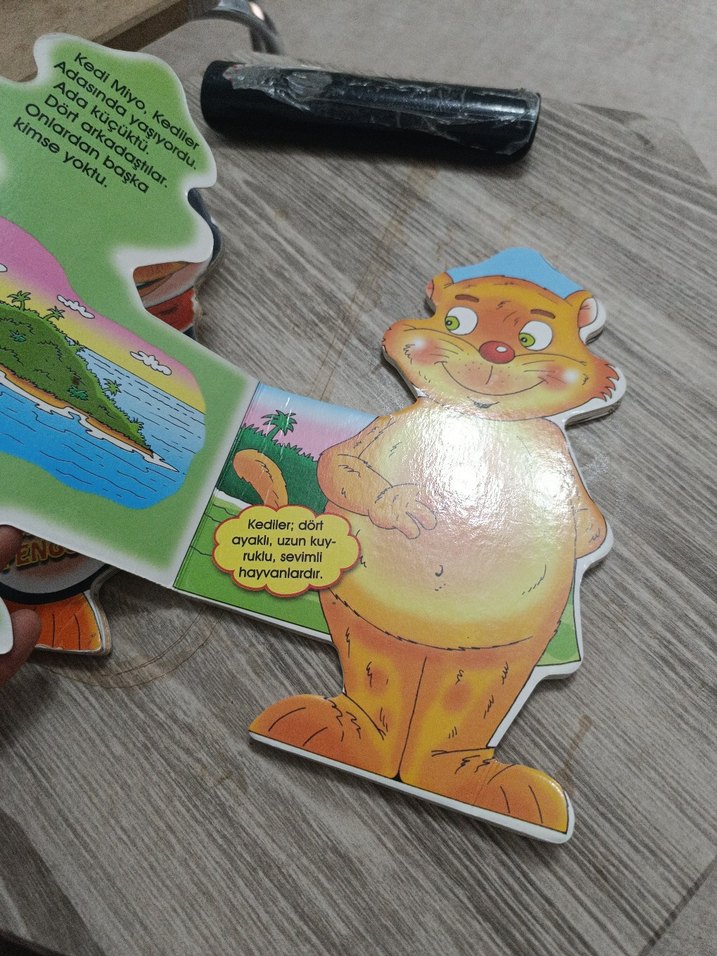 Renkli Çocuk Yapbozları - Penguen ve Kedi - Görsel 2