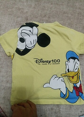 24-36 Ay Beden sarı Renk T-shirt t bu
