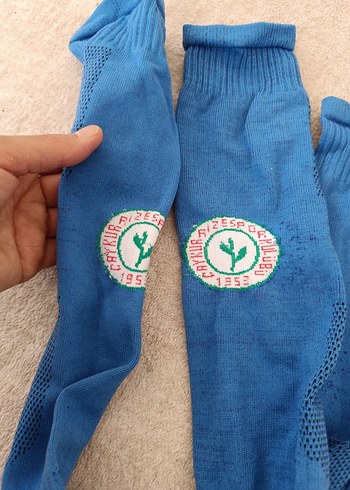 Renkli Mavi Erkek Çorapları - Görsel 5