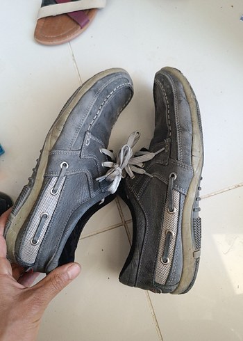 Gri Erkek Günlük Bağcıklı Ayakkabı - Görsel 5