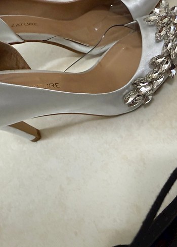 3 adet 37 numara topuklu ayakkabı - Görsel 5