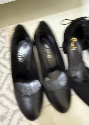 3 adet 37 numara topuklu ayakkabı - Görsel 2