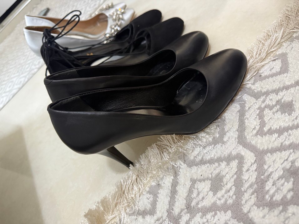 3 adet 37 numara topuklu ayakkabı - Görsel 3
