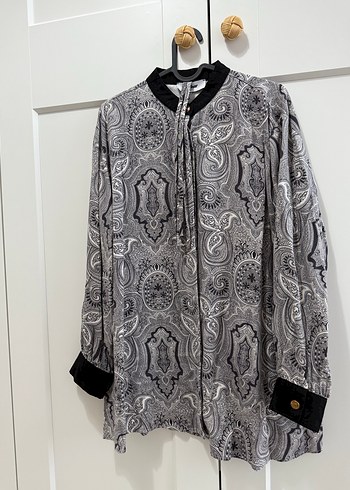 FAHHAR Bohem Desenli Uzun Kollu tunik - Görsel 2