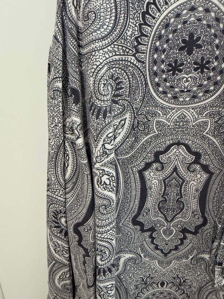 FAHHAR Bohem Desenli Uzun Kollu tunik - Görsel 3