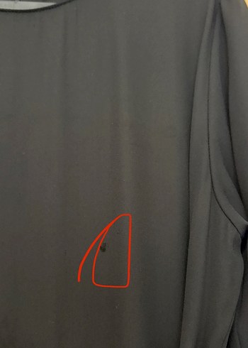 Siyah şifon Bohem Elbise - Görsel 4