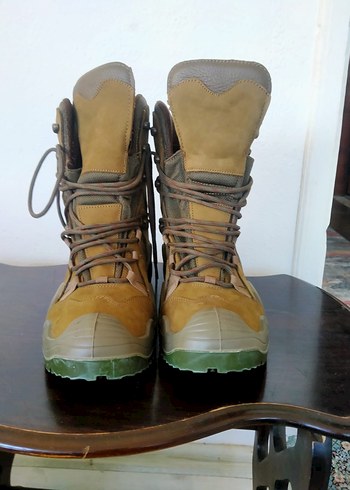 Kamuflaj Desenli Outdoor Erkek Deri Bot - Görsel 2