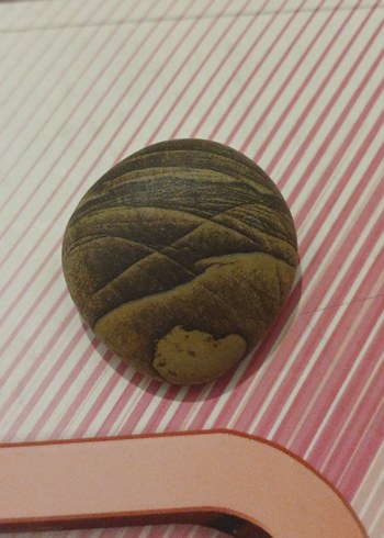 Bej Doğal Taş Dekoratif Obje - Görsel 2