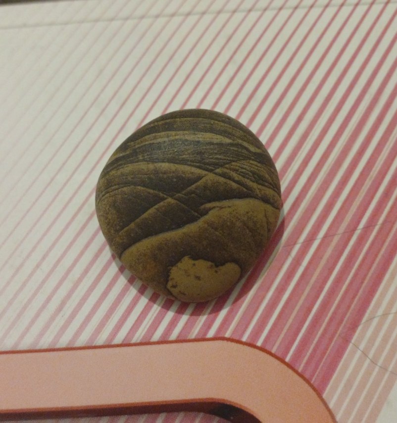 Bej Doğal Taş Dekoratif Obje - Görsel 2