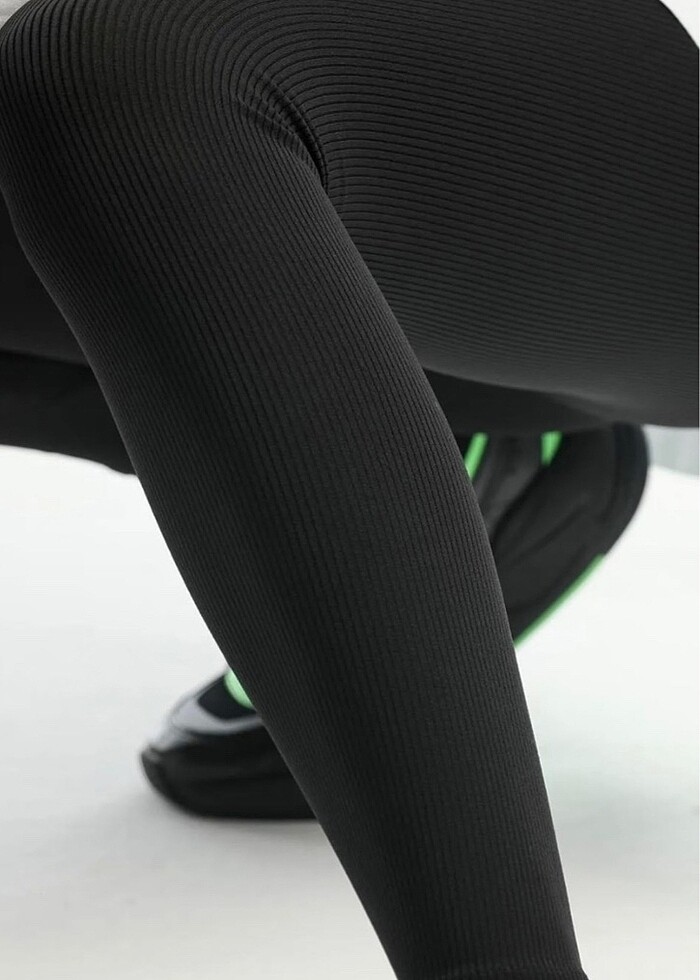 Fitilli şardonlu tayt - Görsel 3