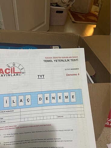  tyt matematik denemesi acil