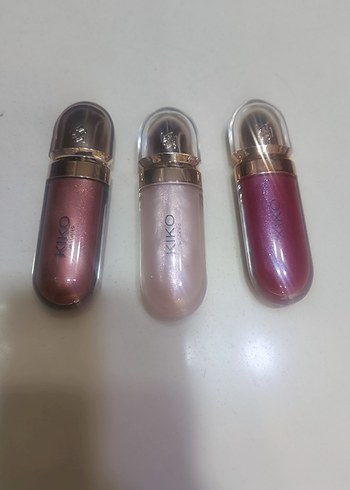Kiko Parlak Pembe Ruj Seti 3 ad fiyati