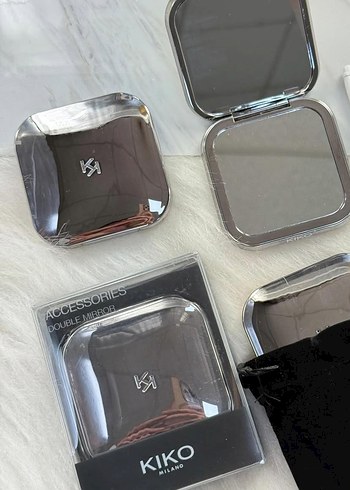 KIKO Milano Gri Çift Taraflı Cep Aynası