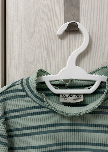 LC Waikiki Gri Çizgili Balıkçı Yaka Triko Kazak