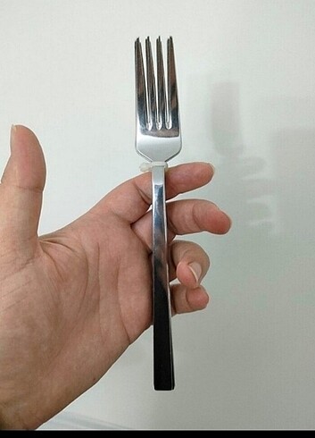 Beden gri Renk Çatal kaşık seti
