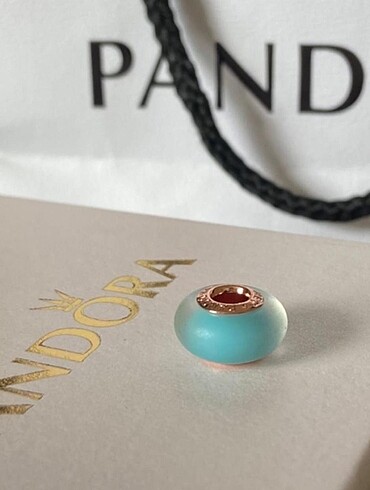 Beden Mat Mavi Murano Cam Charm
