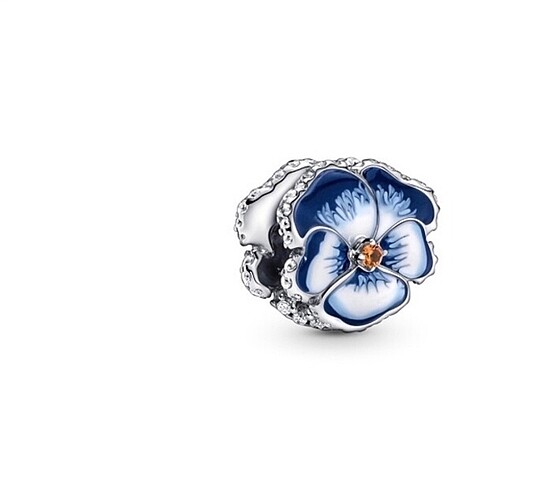 Mavi Menekşe Charm