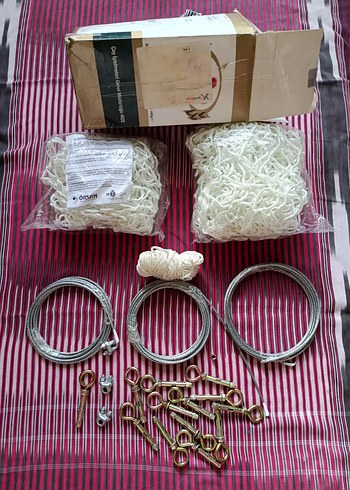 Kedi kuş evcil hayvan güvenlik filesi - Görsel 6