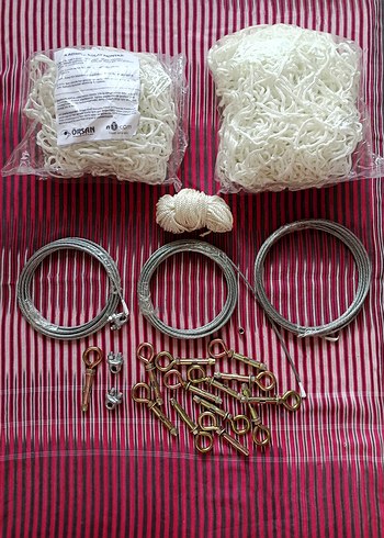 Kedi kuş evcil hayvan güvenlik filesi - Görsel 4