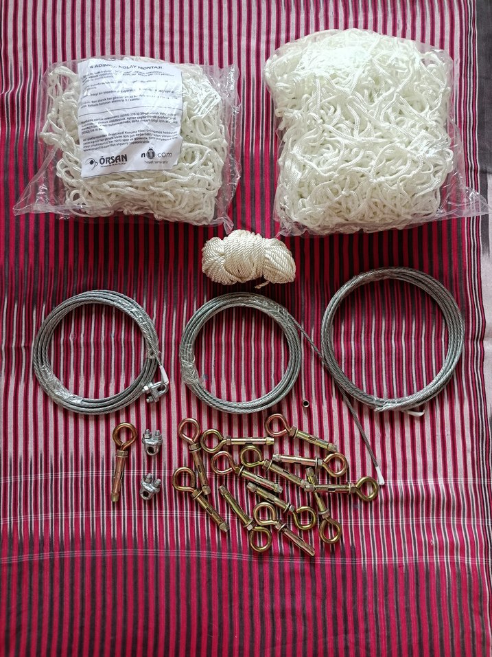 Kedi kuş evcil hayvan güvenlik filesi - Görsel 4