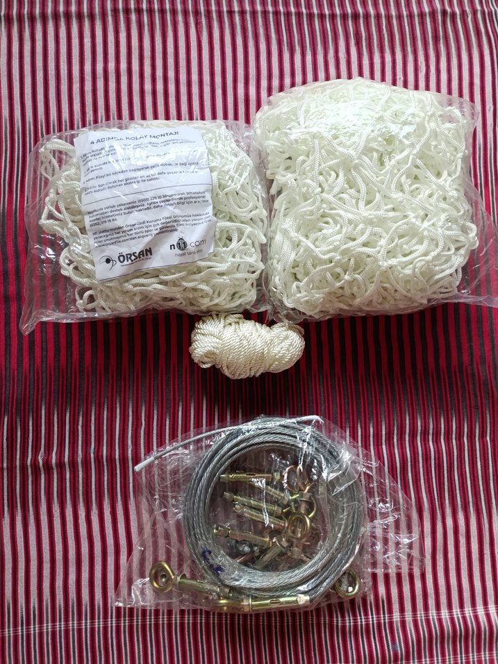 Kedi kuş evcil hayvan güvenlik filesi - Görsel 5