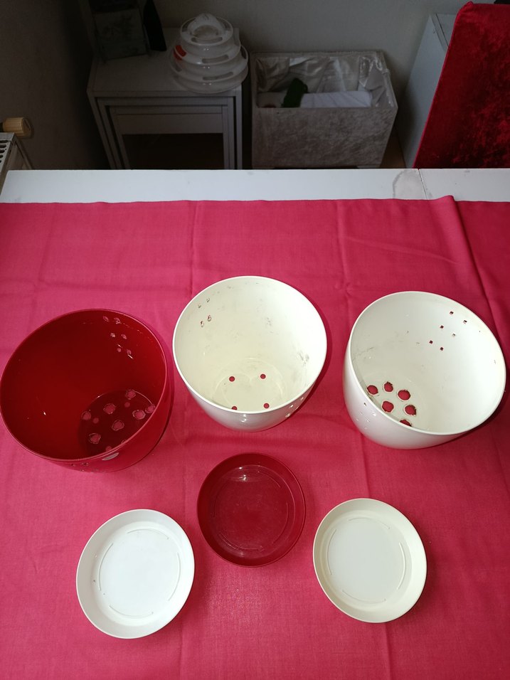 Üçsan Çok Kaliteli Saksı ve Tabağı - Görsel 2