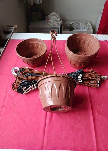 Asılı Makrome Saksı - Görsel 4