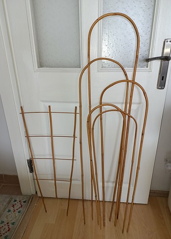 75 cm.yelpaze bambu bitki destek çubuğu - Görsel 3